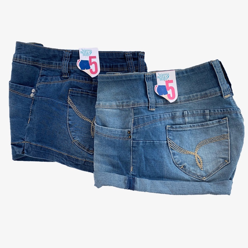 Bundle of 2 Pairs of YMI Sculpting Denim Shorts